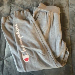 Kids champion joggers